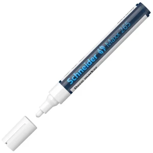 Marcatore gesso Schneider 265 bianco 2-3MM