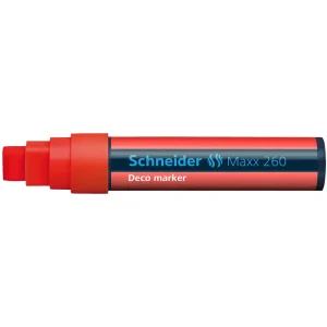 Marcatore gesso Schneider 260 rosso 5+15MM