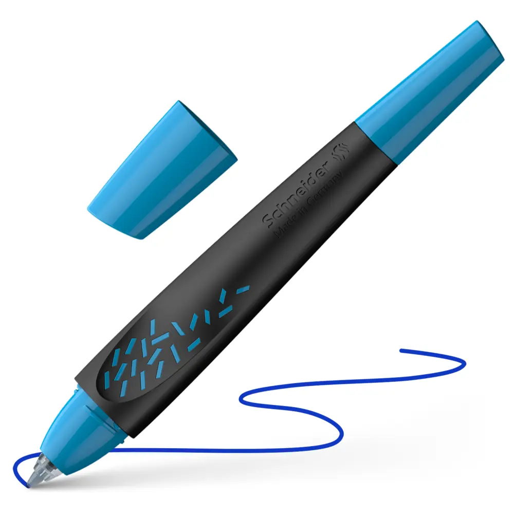 Penna roller SCHNEIDER Breeze nera/blu 22