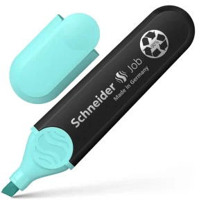 Marcatore Fluo Schneider Job pastel turchese