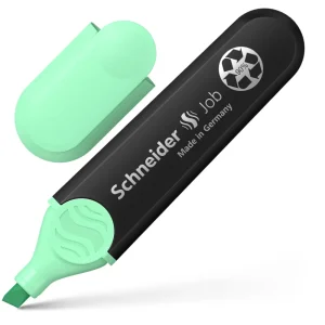 Marcatore fluorescente Schneider Job pastello menta