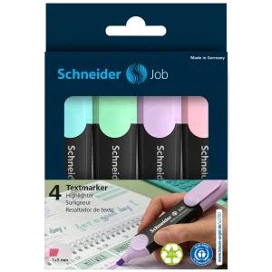 Marcatore fluorescente Schneider Job pastel 4/1