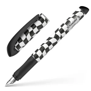 Penna stilografica Schneider Voice nero bianco