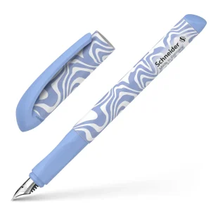Penna stilografica Schneider Voice blu/bianca