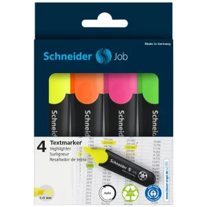 Marcatore fluorescente Schneider Job 4/1 custodia