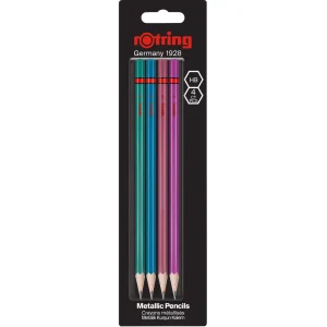 Graphite pencil Rotring Metallic HB 4/1 blister