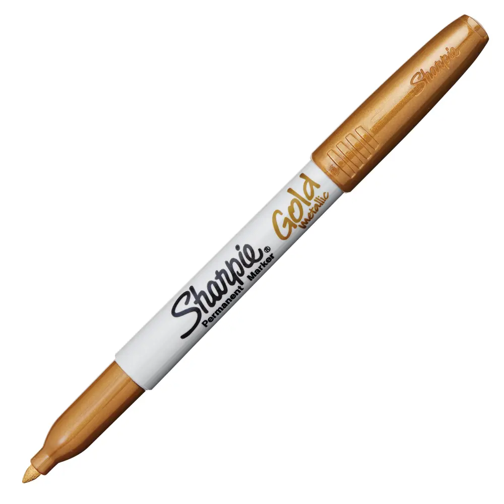 Marcatore Sharpie fine metallico oro 12/1