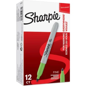 Marker Sharpie fine svinčnik zelena