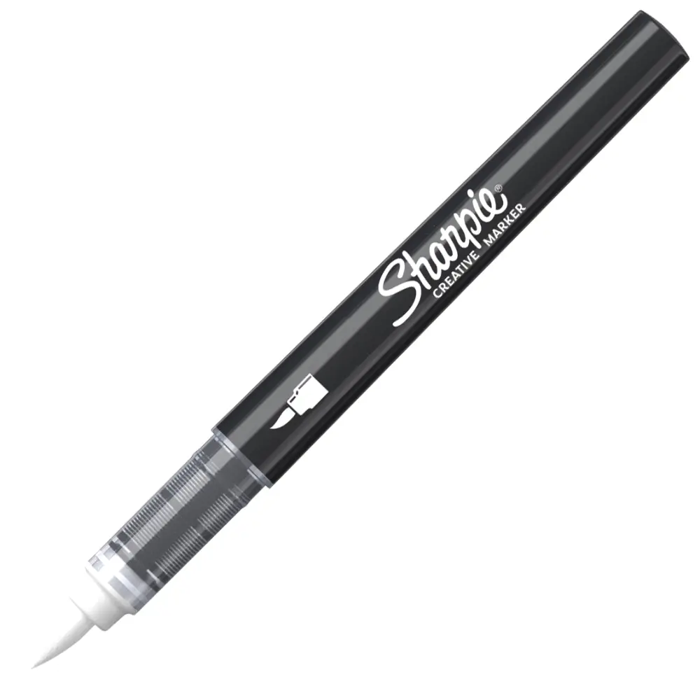 Marker Sharpie Akrilni čopič črna