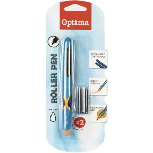 Rollerball pen Optima with 2 cartridges