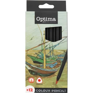 Barvice OPTIMA trikotne 12/1 karton 100082