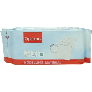 Argilla modellante Optima bianca, 500g