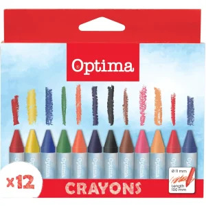 Voščene barvice Optima 12/1 karton