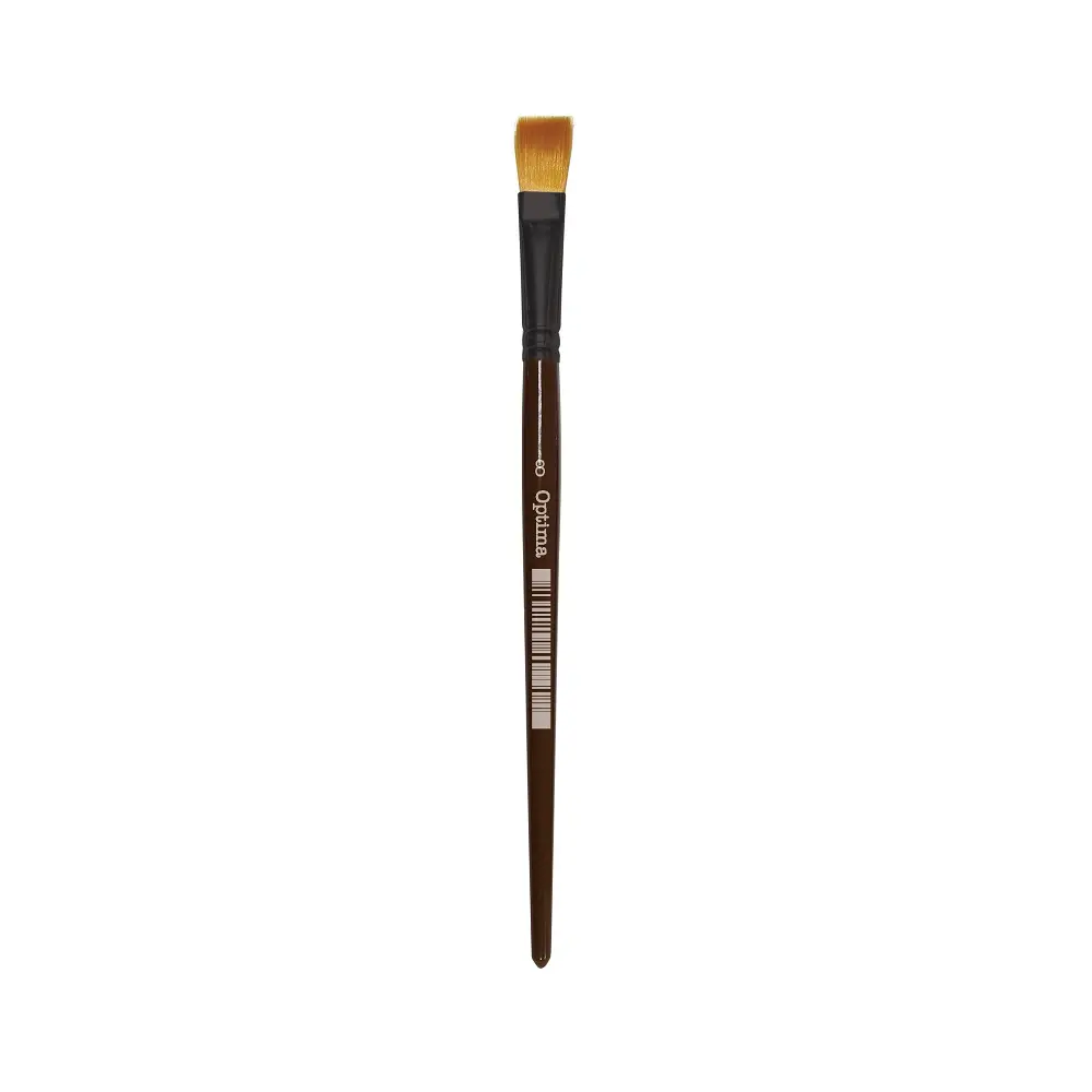Optima flat brush no.8