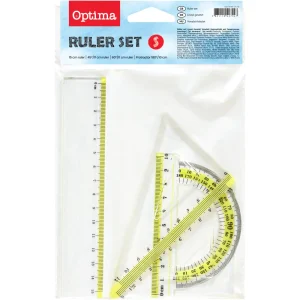 Set of Optima rulers 4/1 in bag 100180