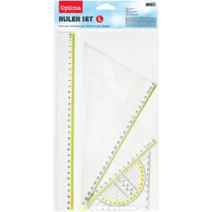 Set of Optima rulers 4/1 in bag 100182