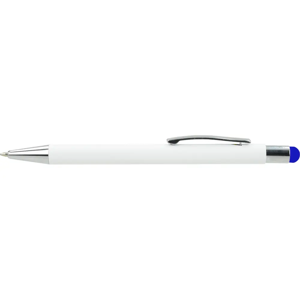 Penna a sfera in alluminio TALIN WHITE