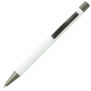 Aluminium ballpoint pen Oslo Rubber