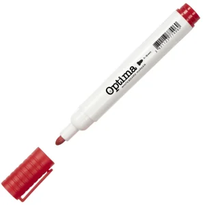 Marcatore lavagna OPTIMA, rosso