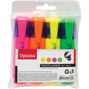 Evidenziatori OPTIMA, set 4/1