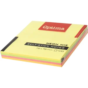 Sticky notes Optima neon mix 100