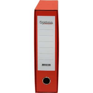 Registratore in busta Optima, A4 8cm rosso