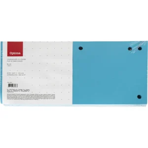 Divisori in cartoncino 240x105mm blu,100/1