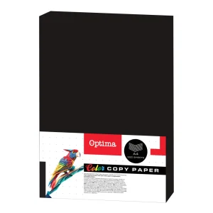 Carta fotografica Optima A4 500/1 nera 80g