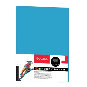 Carta fotocopia Optima A4 100/1 turchese 80g