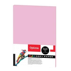 Carta fotocopia Optima A4 100/1 rosa fluorescente