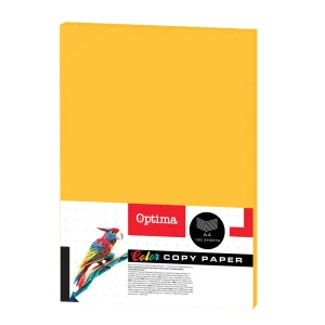 Carta fotografica Optima A4 100/1 arancione fluorescente