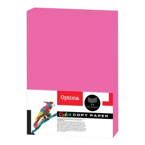 Carta fotocopia Optima A4 500/1 fucsia fluo