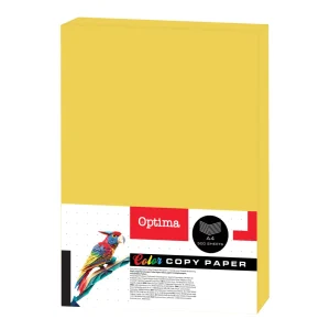 Carta fotocopiante Optima A4 500/1 limone 80g