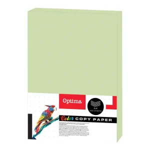 Carta fotocopiante Optima A4 500/1 verde 80g