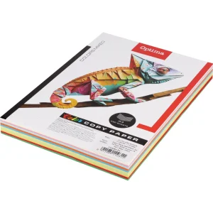 Carta per fotocopie Optima A4 250/1 misto 10 colori