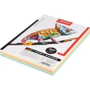 Carta per fotocopie Optima A4 250/1 misto pastello