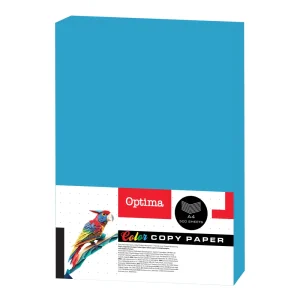 Carta per fotocopie Optima A4 500/1 turchese 80g