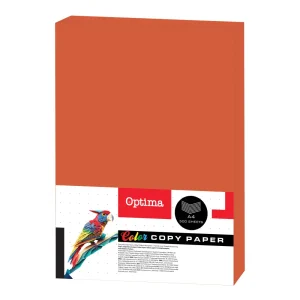 Carta per fotocopie Optima A4 500/1 zafferano 80g