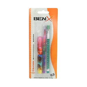 Bensia – Matita grafita + matita colorata + gomma – blister