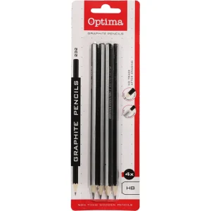 Matita in grafite Optima HB 4/1 blister