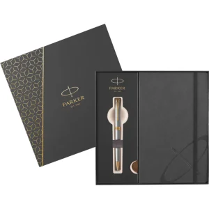 Ballpoint pen Parker Sonnet Stainless steel GT+ notebook