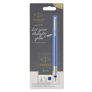 Fountain pen Parker Vector SORT+5 Blister
