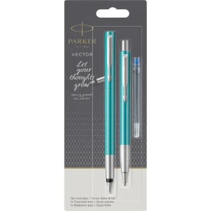 Parker Vector pen set fountain pen+ballpoint pen SOR-BL