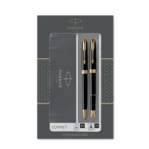 Parker Sonnet Duo set (Fp+bp) black GT