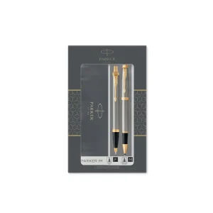 Parker IM Duo set (Bp+rb) silver GT