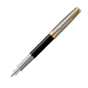 Penna stilografica PARKER Sonnet metal nera GT