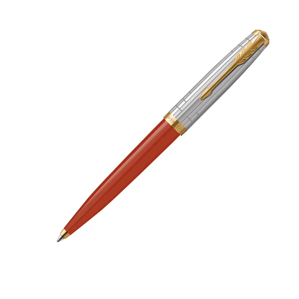 Penna a sfera Parker 51 premium Rage rossa GT