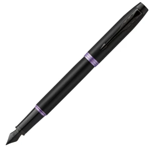 Fountain pen Parker IM achromatic black violet