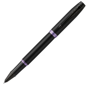 Penna roller Parker IM premium achromatic nero viola