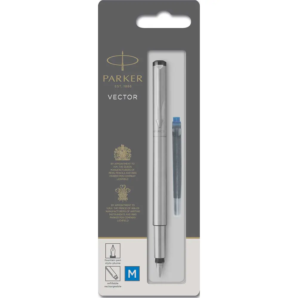 Penna stilografica PARKER Vector St Steel